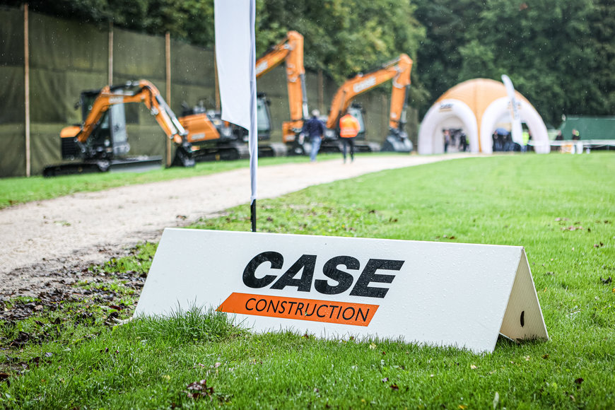 CASE Construction Equipments roadshow bjöd på en hållbarhetsupplevelse